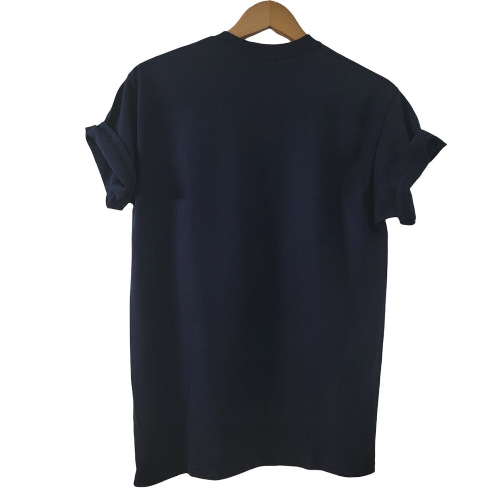 NEW | Gildan | Navy & Pink | Custom Unisex Short Sleeve Tee #NURSELIFE - Picture 3 of 4